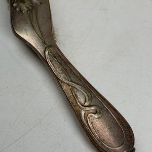 Juego de Recogemigas Art Nouveau en Alpaca - imagen 5