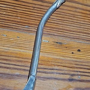 Bombilla Curva de Plata y Oro para Mate - imagen 6