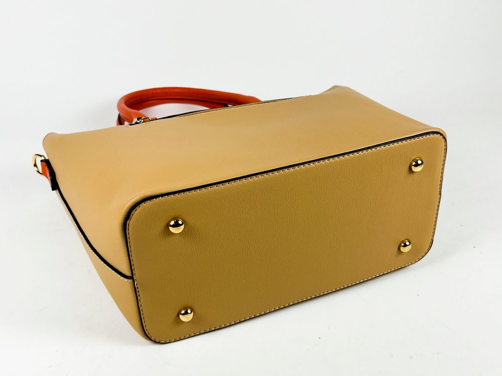 Cartera para Dama Zenit en Beige y Marrón Claro - imagen 3