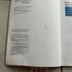 Libro "Proyecto Trineo" Conocimiento del Medio 1er Ciclo Primaria Editorial Everest 1996 - imagen 3