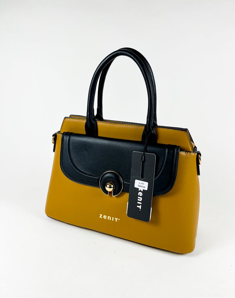 Lote siguiente: Cartera para Dama Zenit, color Marron y Negra