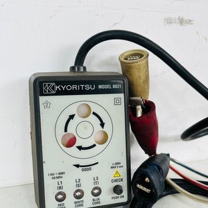 Indicador de Secuencia de Fases Kyoritsu Modelo 8031 - imagen 2
