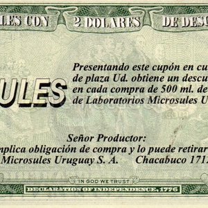 Dólar de Descuento Parasules Laboratorios Microsules Uruguay - imagen 2