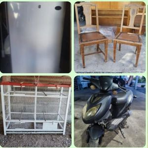 LINDO REMATE 2 Yamaha RX100 y100cc ,Scooter 50cc ,3 Motos Eléctricas S/Uso P/Repuesto ,Bicicleta Elíptica ,Taladro d/Mesa ,JAULAS Varias ,Pajareras ,Frigobar ,Elevador p/Pacientes en Cama ,Ventanas ,Placar ,Muebles ,Útiles Varios ,Envío aTodo el País - Remate de Artículos y Muebles