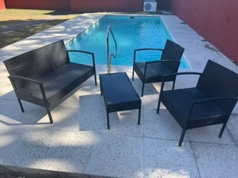 Lote anterior: Juego de muebles de exterior de ratán plástico