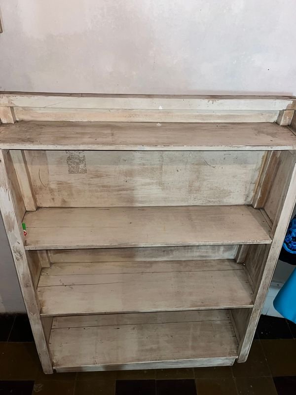 ESTANTERIA DE MADERA BLANCA - imagen 2