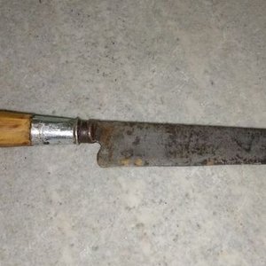 Cuchillo Hoja Solingen Mango de Madera - imagen 2