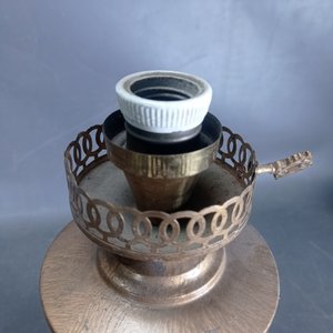 Lote de 2 Lámparas de Bronce y Bronceado - imagen 3
