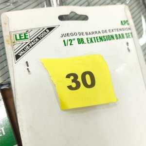 Juego de Extensiones para Llave de Tubo 1/2" Marca LEE (6 Unidades) - imagen 4