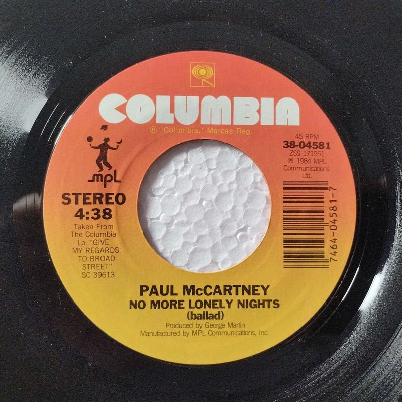 Vinilo de Paul McCartney - No More Lonely Nights - imagen 4