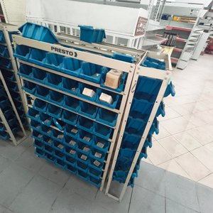 Organizador Metálico con Gavetas Plásticas Azules Presto - imagen 4