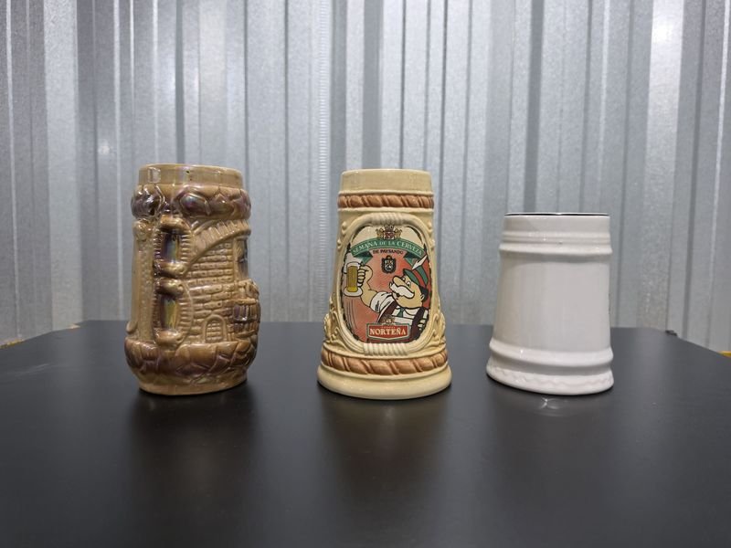 Jarras Cerveceras de Cerámica con Diseños Variados