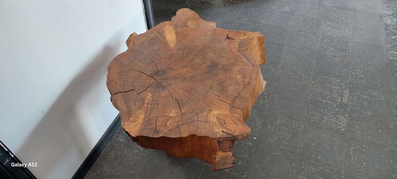 Mesa de centro rustica nueva y pesada - imagen 8