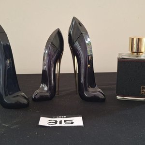 Lote de 10 Frascos de Perfume Vacíos de Colección - imagen 1