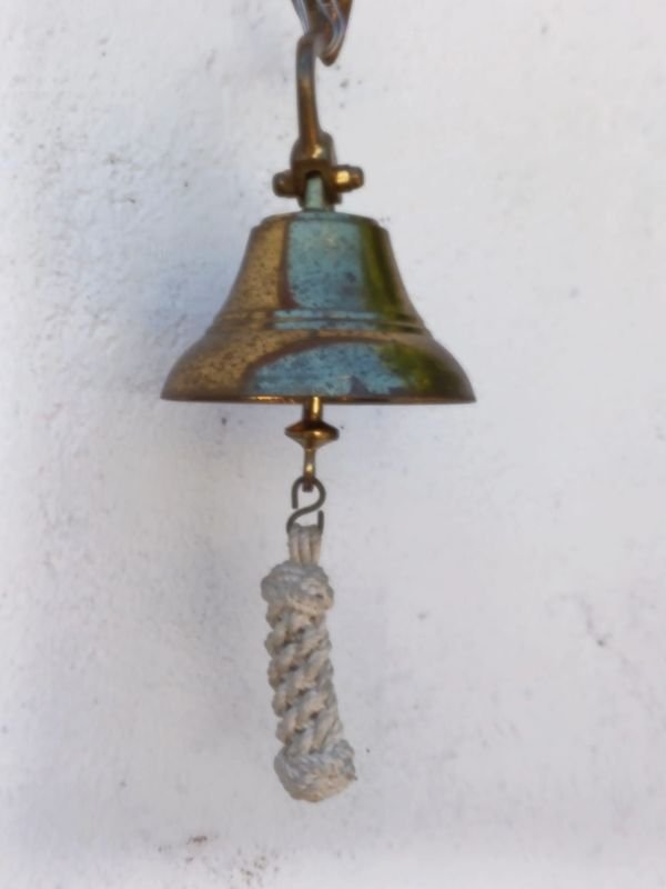 Antigua campana de embarcación en bronce - imagen 4