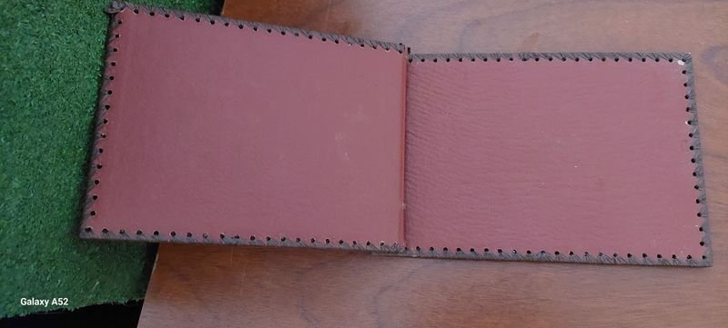 Forro de cuaderno en cuero repujado A4 - imagen 2