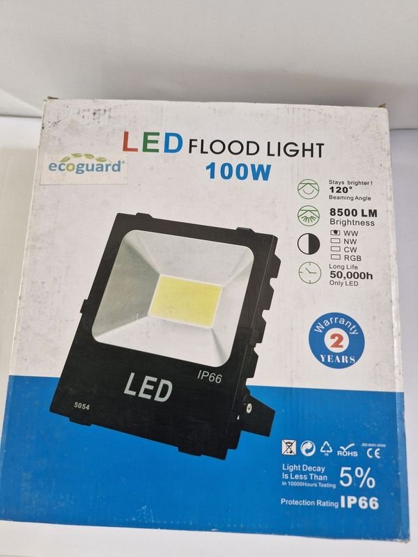 Foco Led 100W, Luz de Inundación - imagen 2