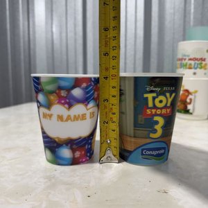 Lote de 9 Vasos Plásticos Infantiles de Varios Diseños y Tamaños - imagen 13