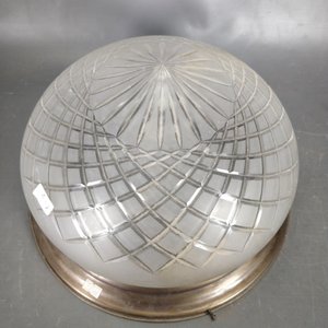 Plafón de Techo Clásico en Cristal Tallado y Bronce - imagen 3
