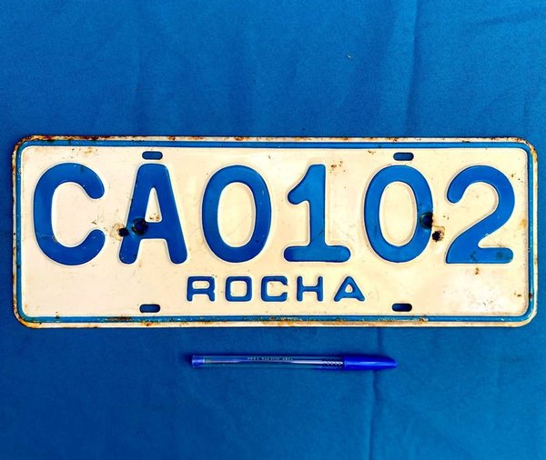Matricula del Departamento de Rocha