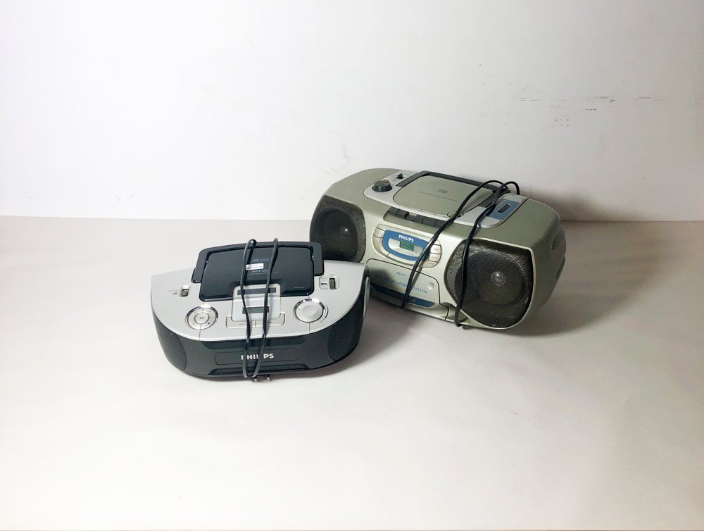 Dos Radiograbadores Philips con CD y MP3