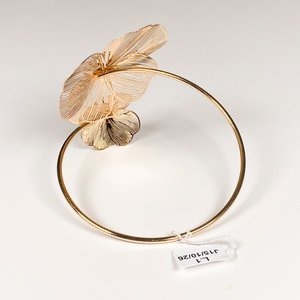 Pulsera de Brazo Fantasía con Flores Doradas - imagen 4