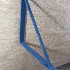 Par de Ménsulas de Herrería Artesanal con Polea para Colgar Macetas - imagen 6
