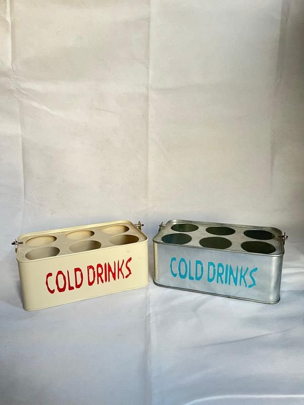 Porta botellas NUEVOS con asa - Dos contenedores portátiles - imagen 2