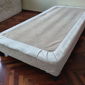 Somier 1 Plaza Divino Línea Symphony con Colchón, Box y Juego de Cama - imagen 11