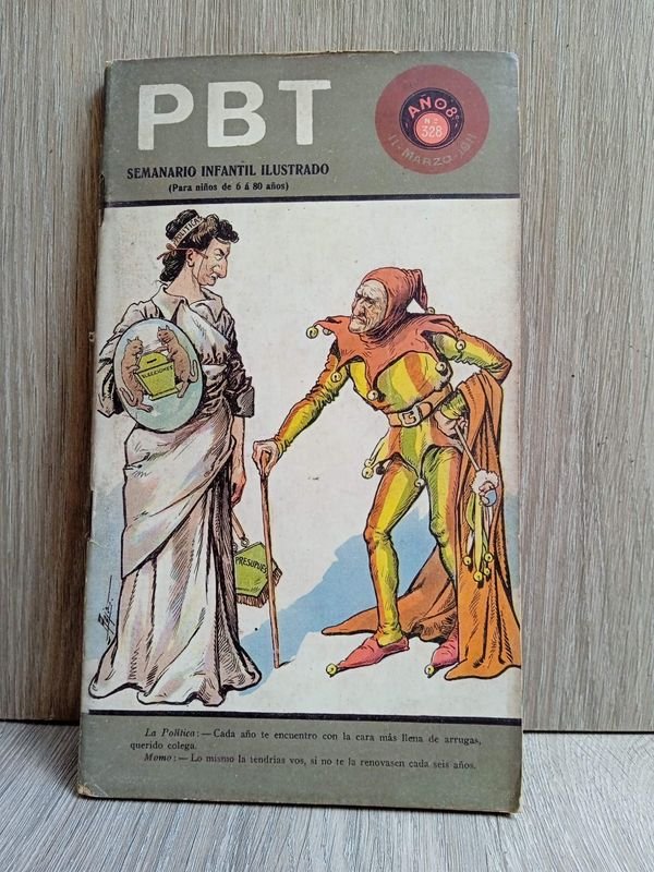 Antigua Publicación de PBT 1907 - Publicidad, Sátira y Deportes