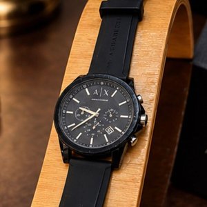 Reloj Armani Exchange AX1326 Outerbanks Cronógrafo Negro Hombre - imagen 1