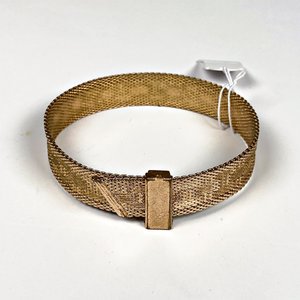 Brazalete Dorado Estilo Cinturón - imagen 2