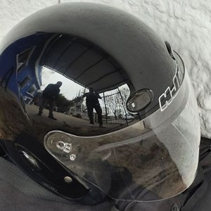 Casco HJC Jet Negro con Visera y Bolso Hardline Aprobado - imagen 7