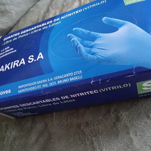 Lote siguiente: Caja de Guantes Descartables de Nitrilo (Vitriló) Sakira S.A.