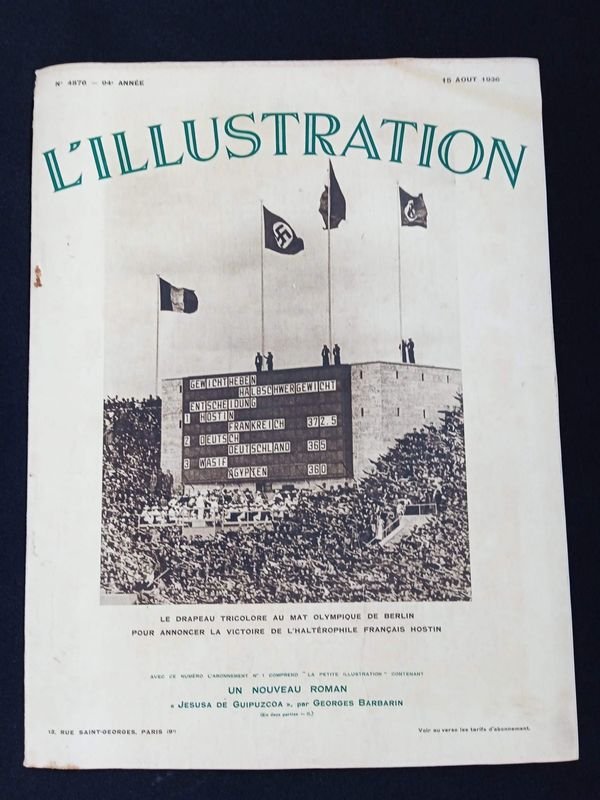 Fotografía de la Olimpiada Alemana 1936 - Tercer Reich - imagen 1
