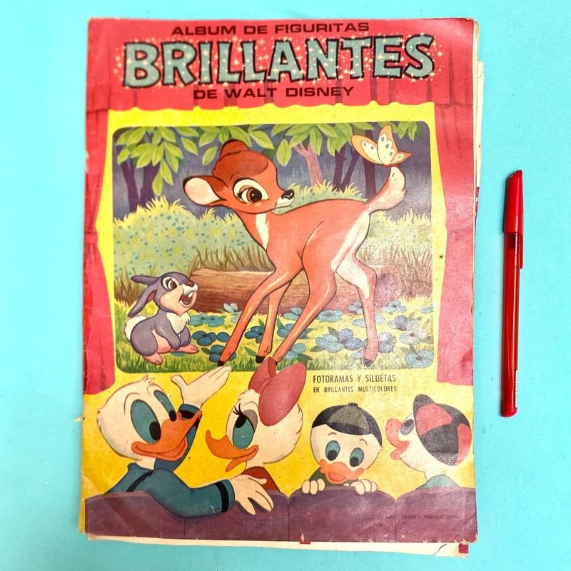 Álbum de Figuritas "Brillantes de Walt Disney" - Años 70