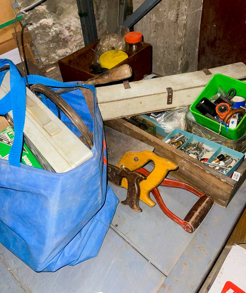 Lote siguiente: Colección de herramientas y herramientas de mano