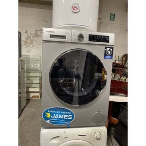 Lote siguiente: Lavarropas James Gris con Motor Inverter - Medidas 59x43x84 cm
