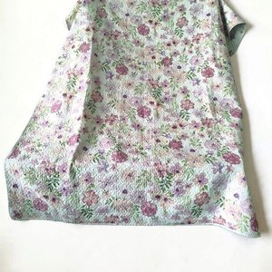 Juego de Colchas Floreadas y Turquesa para 1 Plaza - imagen 3