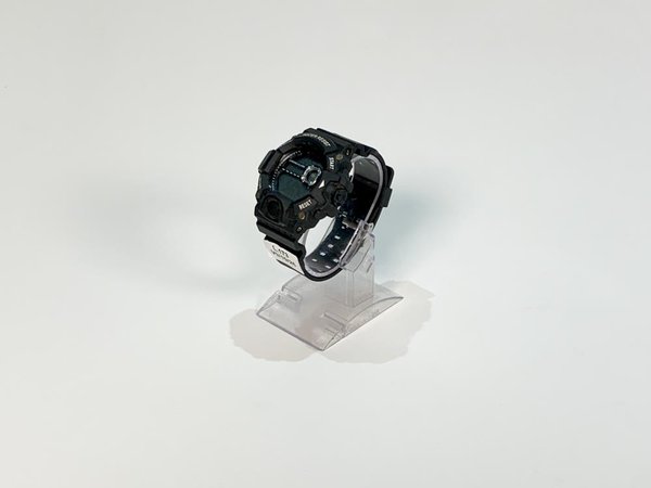 Reloj Digital Moderno a Pilas Negro - imagen 1