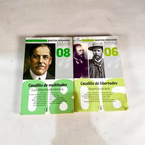 Lote anterior: Dos Libros: Caudillos de Libertades y Caudillo de Multitudes