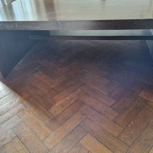 Mesa Ratona Diseño Minimalista con Estante Inferior - imagen 4