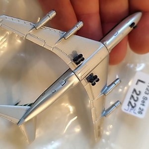 Maqueta Avión Boeing 707-320 Cathay Pacific Cargo Escala 1/500 - imagen 2