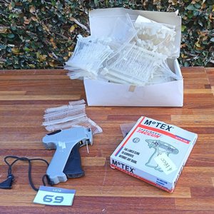 Pistola Etiquetadora Motex MTX-05 con Caja Original y Pines - imagen 1
