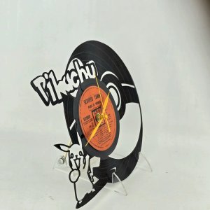 Reloj de Vinilo con Diseño de Pikachu - imagen 4