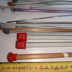 Juego de Agujas de Tejer de Madera y Metal - imagen 3