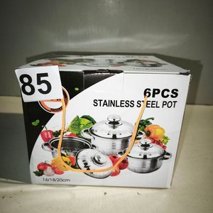 Lote siguiente: Set de 3 Ollas de Acero Inoxidable