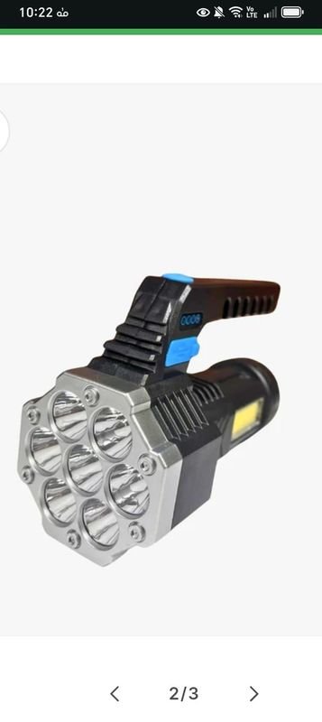 Linterna LED con carga USB - imagen 2