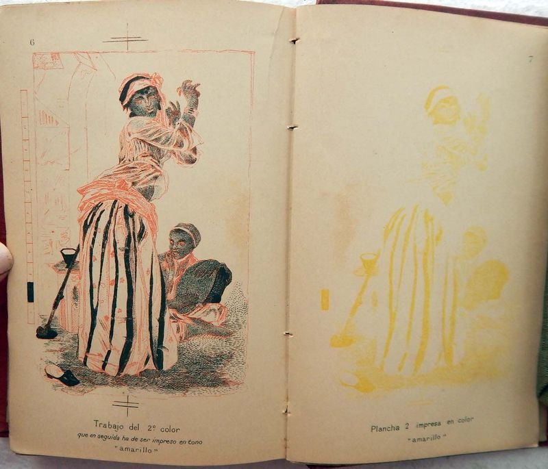 Libro antiguo de arte litográfico, Tratado Completo Del Arte Litográfico - imagen 8