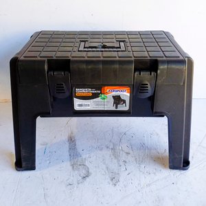 Banqueta Plegable Multiuso Arplast Negra - imagen 1